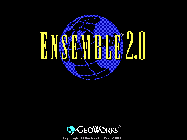 GeoWorks Ensemble 2.0 - Splash